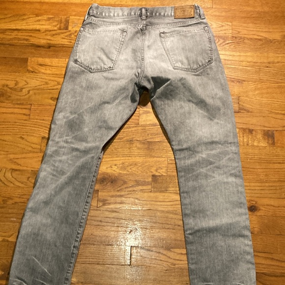 Men's Gray POLO RALPH LAUREN VARICK SLIM STRAIGHT 33/30 - Picture 4 of 7